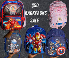 Kids Backpack $100 ( with Lunch Kit )