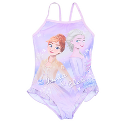 Anna & Elsa Light Purple One Piece