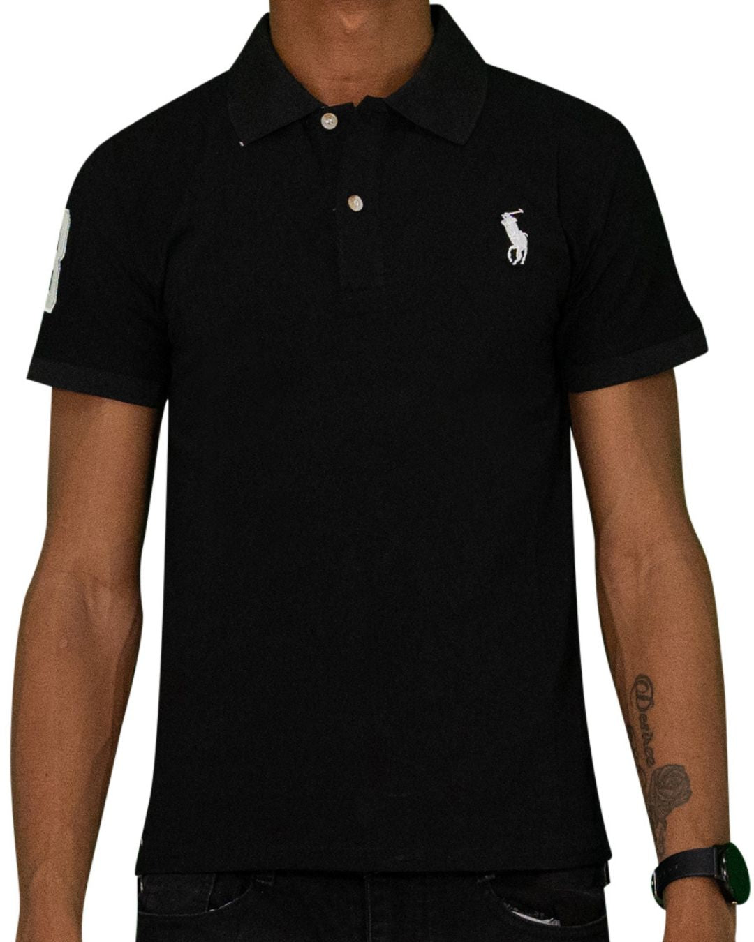 Black & White Polo