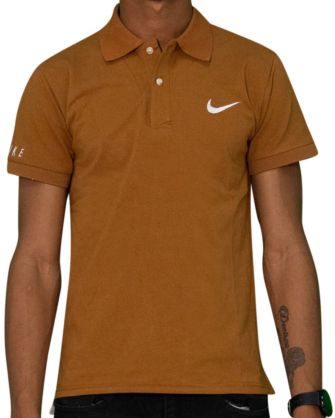 Brown & White Nike