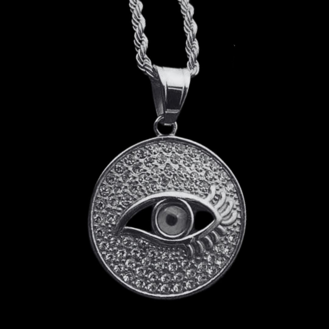 Eye Silver Pendant