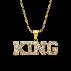 King Pendant Gold