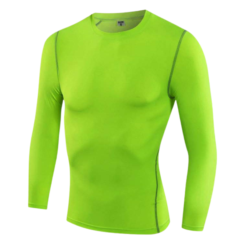 Rash Guard Green Long Sleeve