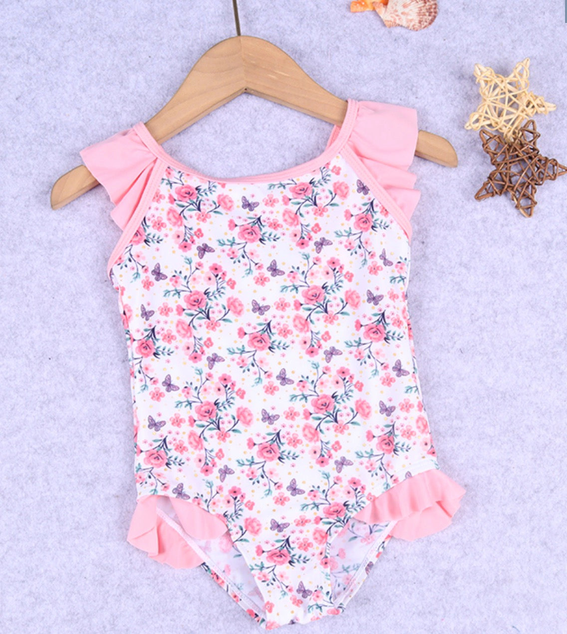 Alice Pink Floral One Piece
