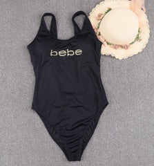 Bebe Black One Piece