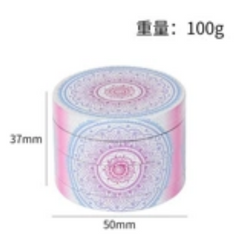UV Printed Zinc Alloy Grinder 50mm 4-Layer