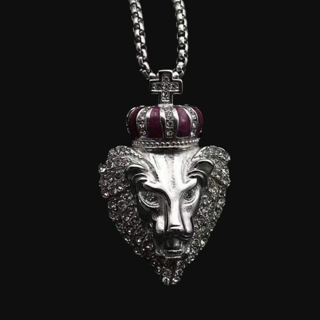 Silver Lion King Pendant
