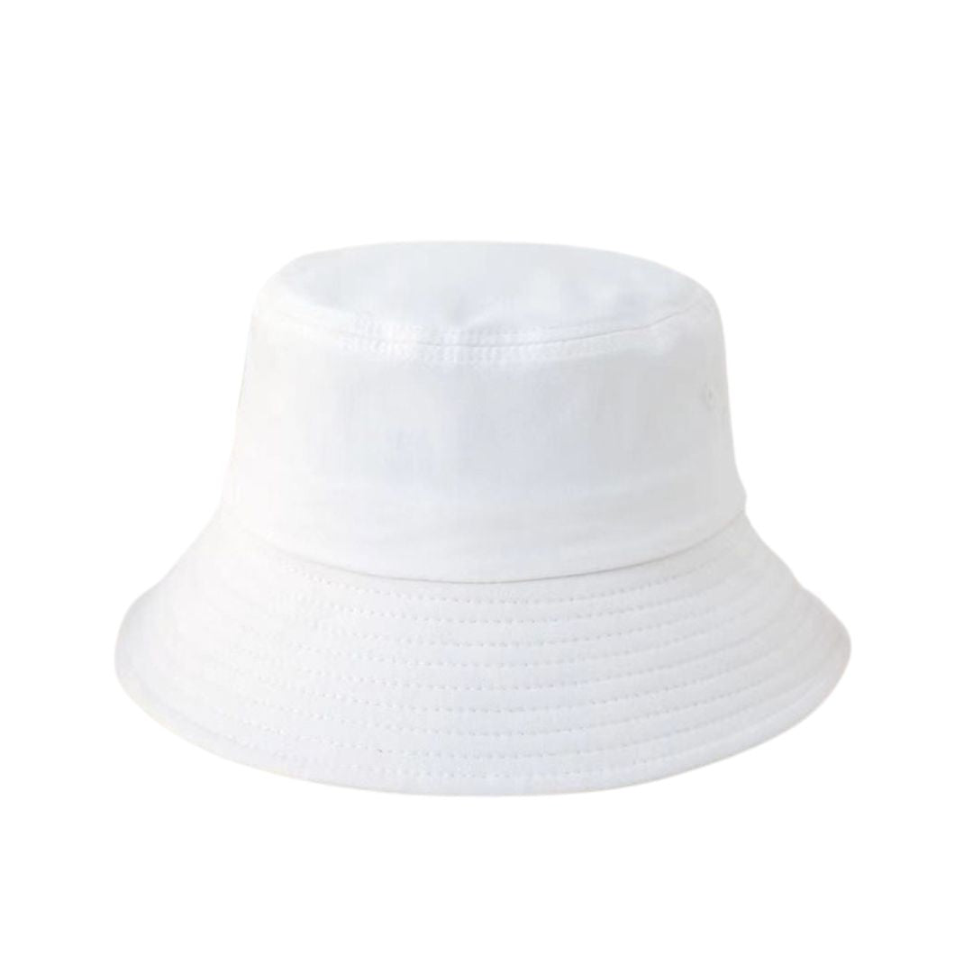 White Bucket Hat