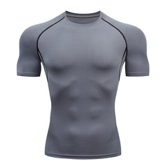 Rash Guard Short Sleeve Grey