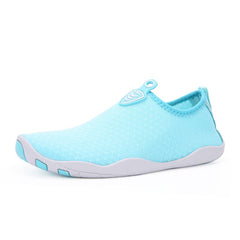 Beach Shoes Solid Light Blue 001