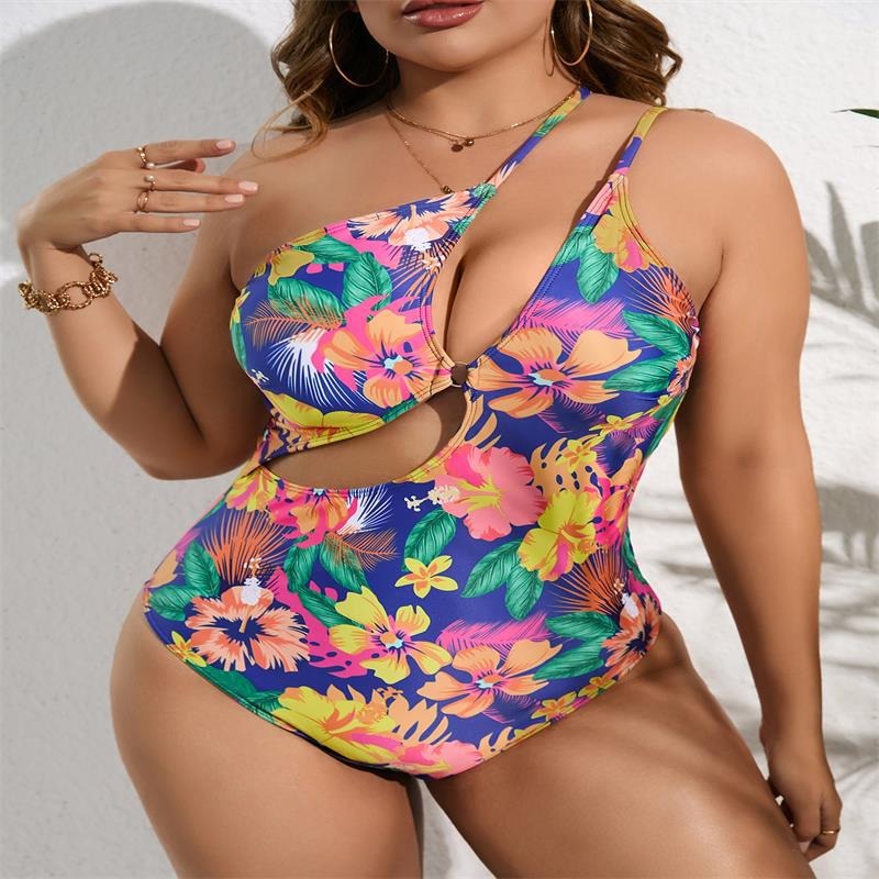 Nyla One Piece Floral Pink