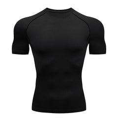 Rash Guard Short Sleeve Black