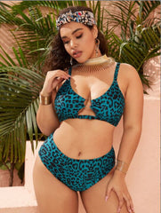 Lyla Green Leoprint Bikini