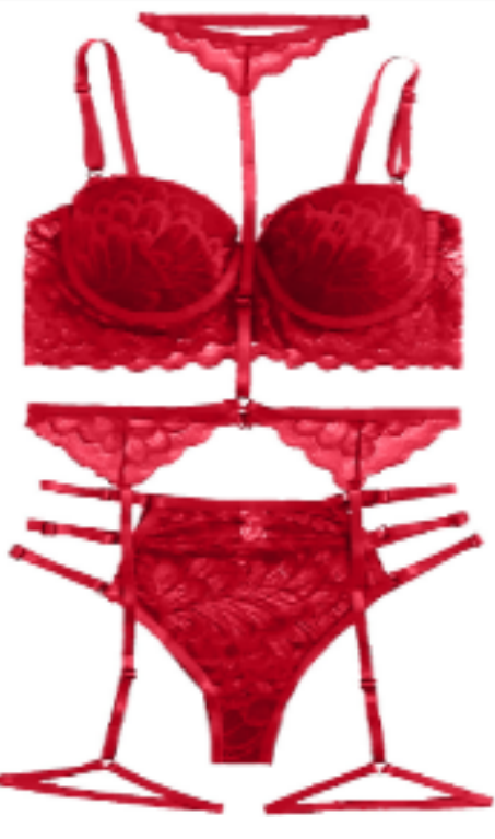 Micaela Red Lingerie 75ec