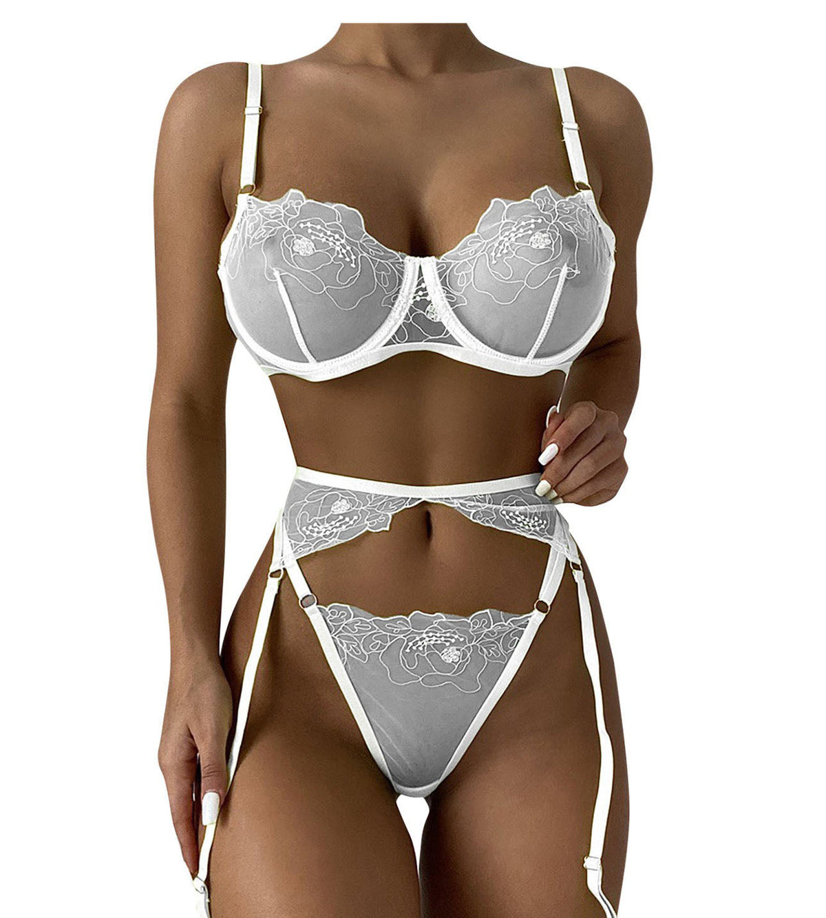 Rosemary White Lingerie 100ec