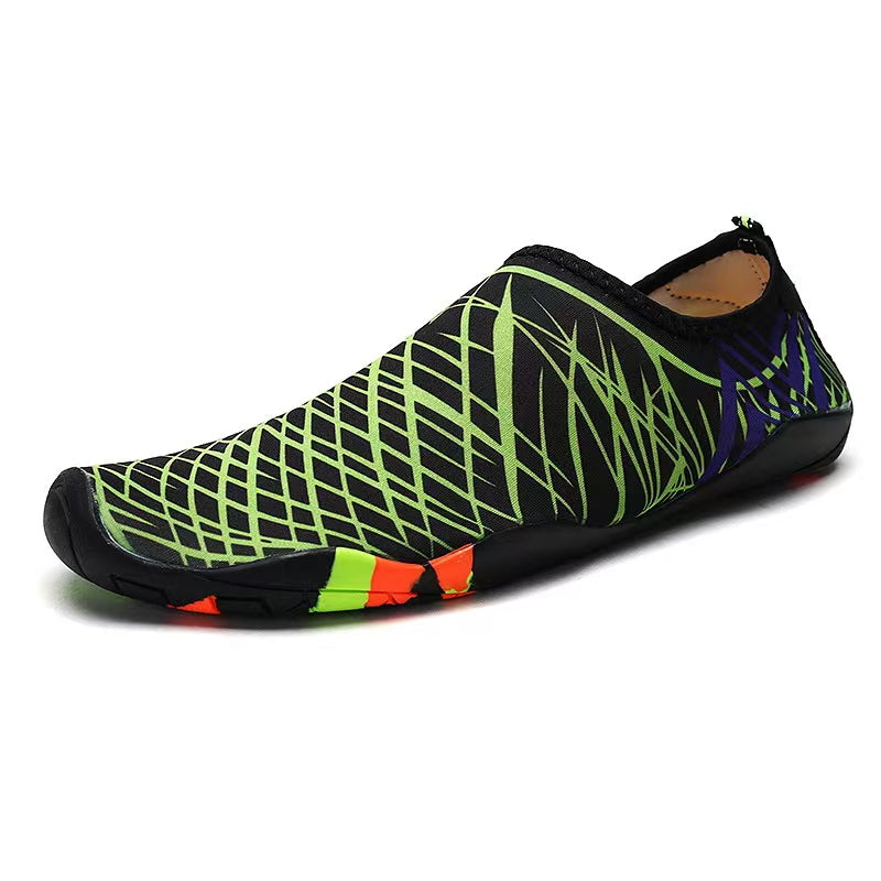 Beach Shoes Neon Green 002